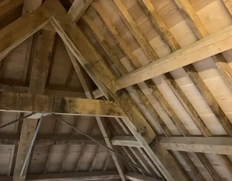 Oak Frame Blasting